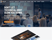Tablet Screenshot of 3pillarglobal.com